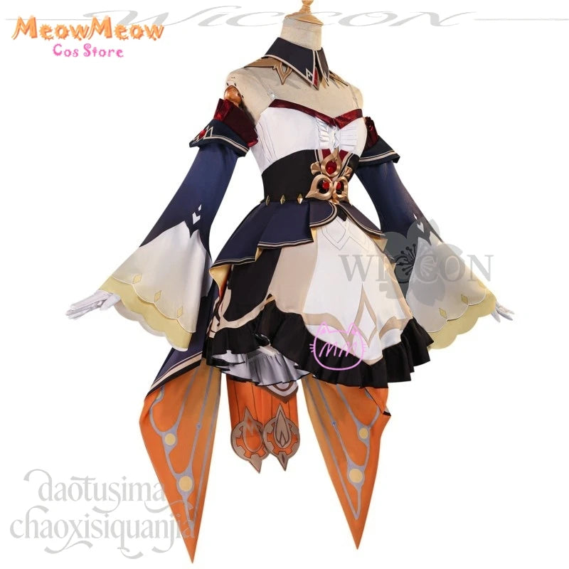 Genshin Impact Marionette Sandrone Cosplay Costume Polyester Set