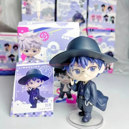 Link Click Season 2 Back In Time Series Cartoon Lu Guang Chen Xiaoshi Li Tianchen Li Tianxi Qiao Ling Figure Model Toy Kids Gift
