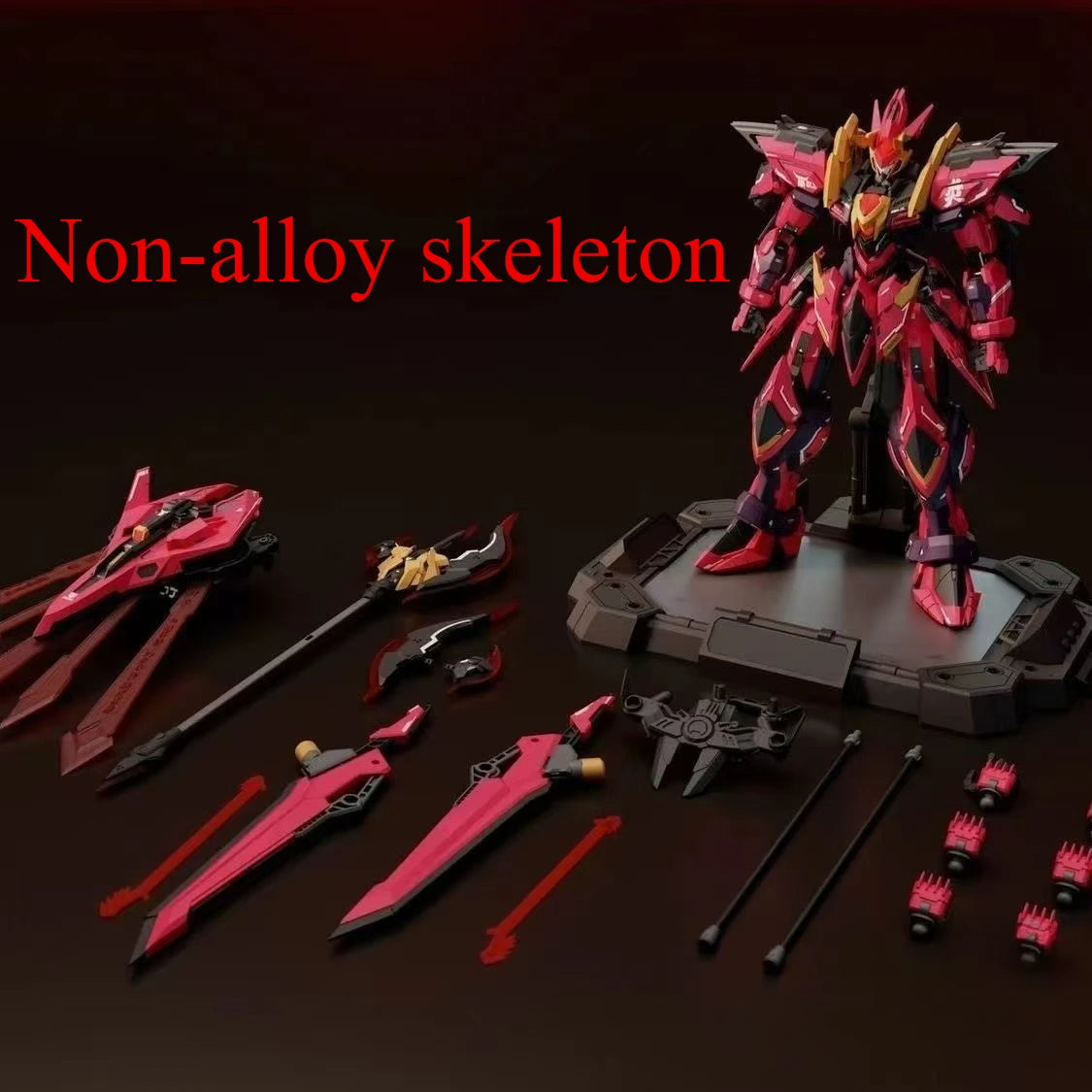 Zangwan Pavilion GMS-001 Battle of Realm Gods Yan Emperor Guochuang Assembled Movable Mecha Model Toy Collection Gift