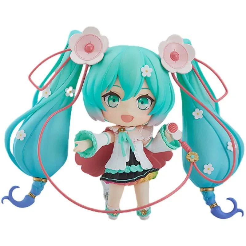 10cm #1939 Hatsune Miku Anime Figure Virtual Idol Singer #1940 Miku Action Figure PVC Collection Model Doll Christmas Toys Gifts