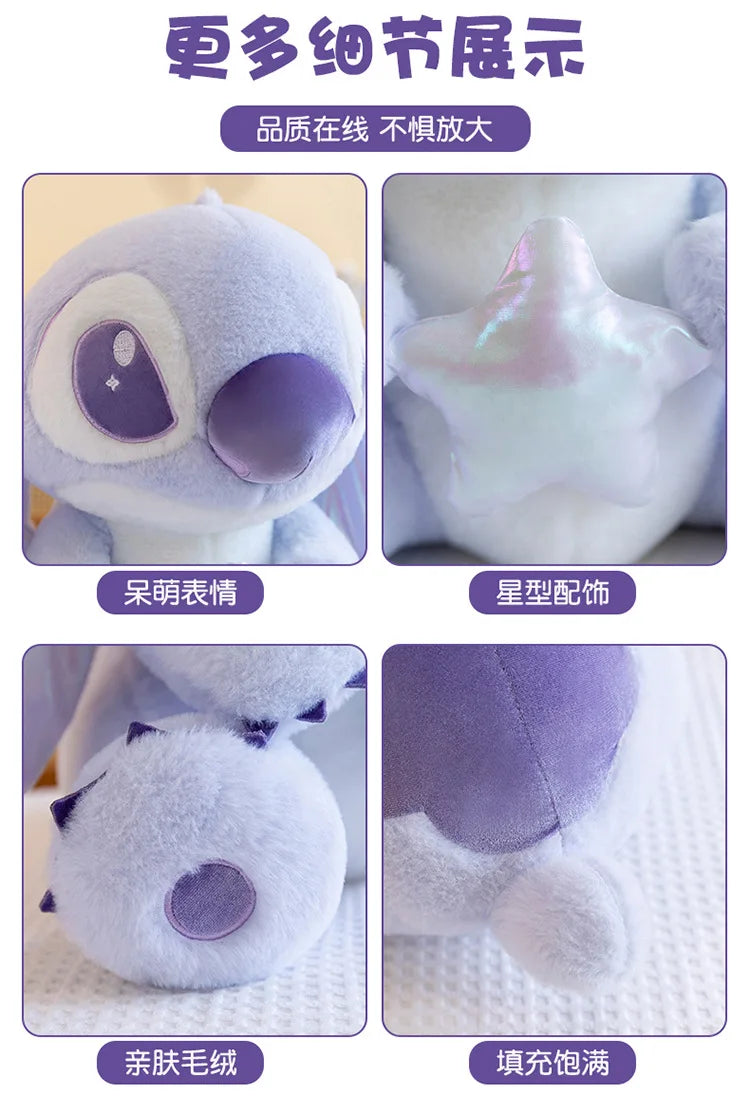 80CM Large Big Size Disney Stitch Cartoon Anime Plush Stuffed Doll Room Decoration Children Pillow Cute Peluche Ornaments Gifts