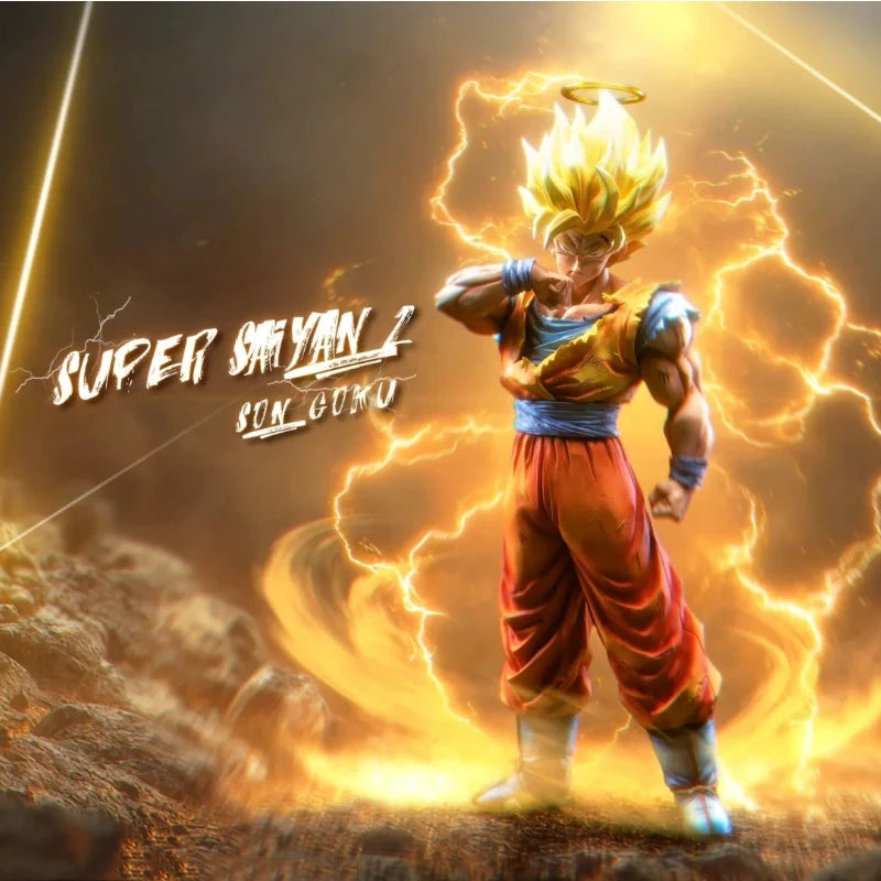 Bandai Dragon Ball Super Saiyan 2 Son Goku 30cm PVC Model