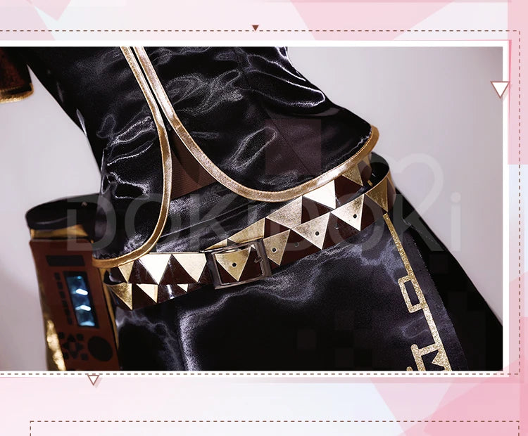 IN STOCK Lukaa Cosplay Costume Game Cosplay DokiDoki-R Megurinee Lukaa Cosplay Women Cute Costume Halloween