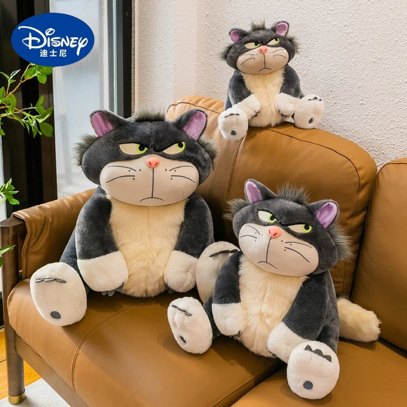 45/60/80cm Big Size Disney Lucifer Kawaii Anime Plush Stuffed Doll Room Decoration Cartoon Plushie Pillow Ornament Children Gift
