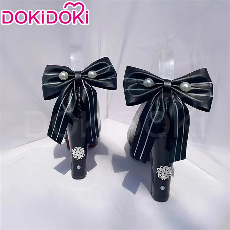 Astra Yao Vivian Ukinami Yuzuha Belle Shoes Game Zenless Zone Zero DokiDoki ZZZ Shoes High Heels Astra Vivian Cosplay Shoes