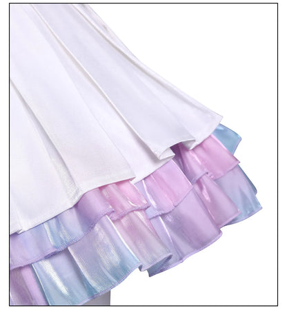 Anime New Panty Stocking with Garterbelt Stocking Cosplay Costume Angel Skirt Stockiel Anarchy Wings Halloween Women Girls Cos