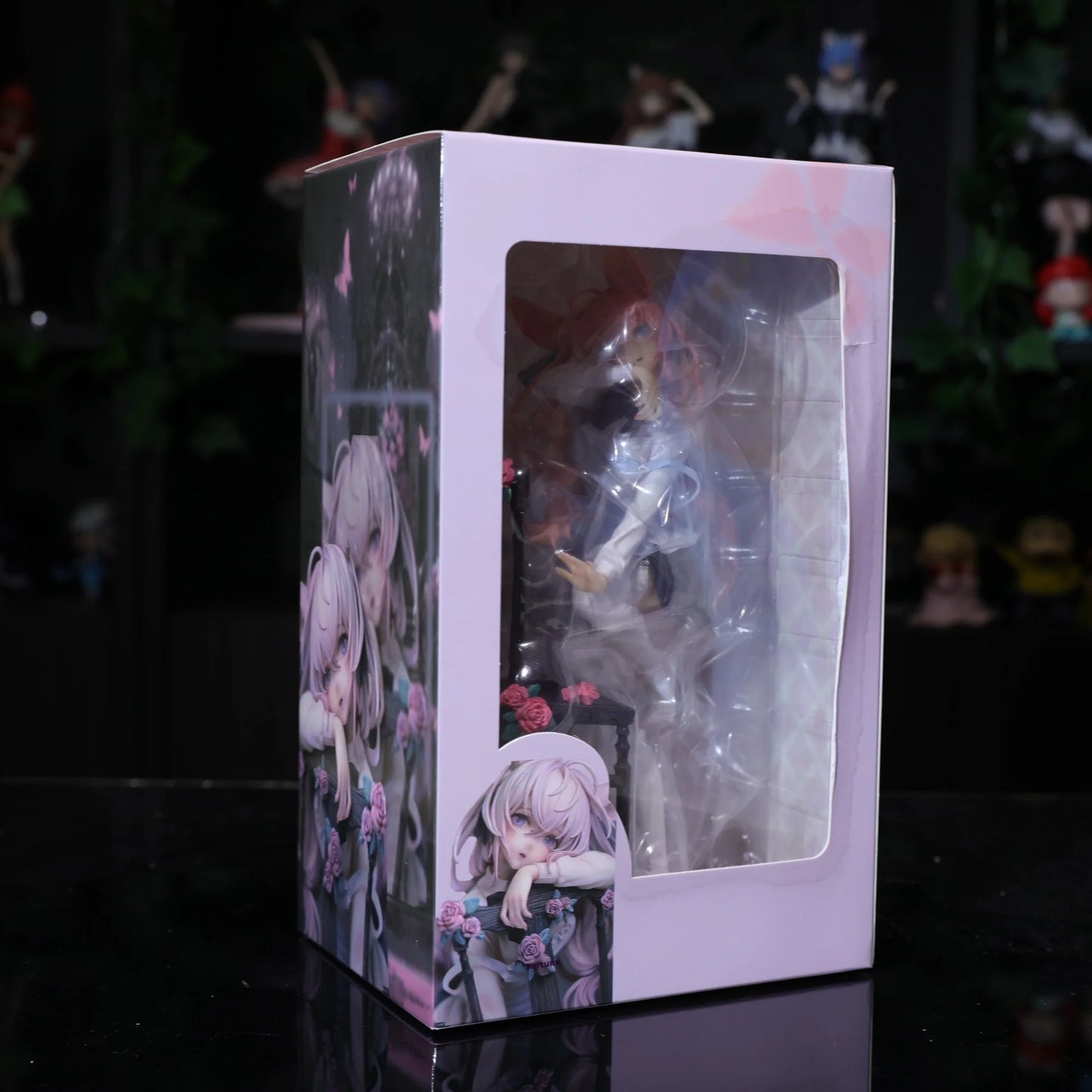 New Rabbit Flova Bunny Girl Kneeling Supporting Pose Pvc Action Figure Trendy Toy Bishoujo Desktop Model Birthday Gift Toys