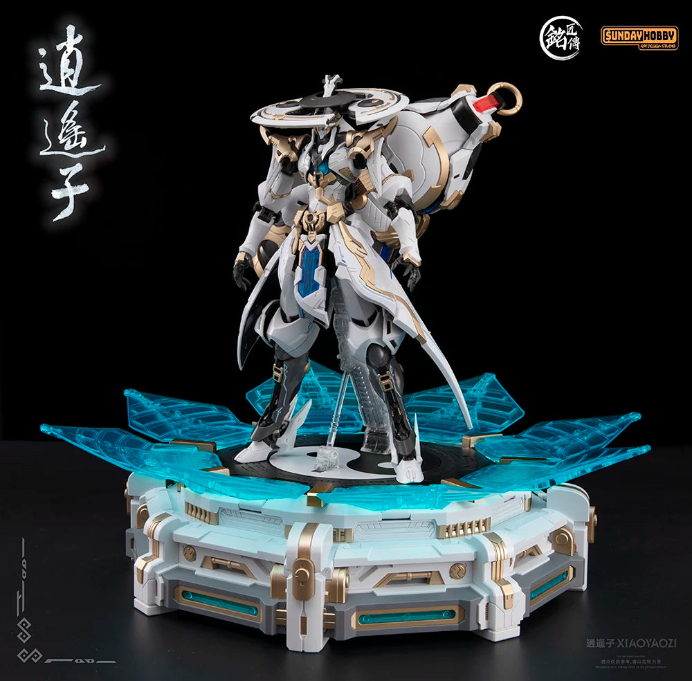 In Stock MJZ Model XIAO YAO ZI Toy XIAOYAOZI Assembly Model Kit Alloy Skeleton Action Figure Mecha Robot Gifts