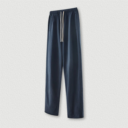 ZODF 2023 Spring Men 380gsm Washed Cotton Pants American Retro Unisex Loose Edge Oversized Straight Trousers Streetwears HY0537