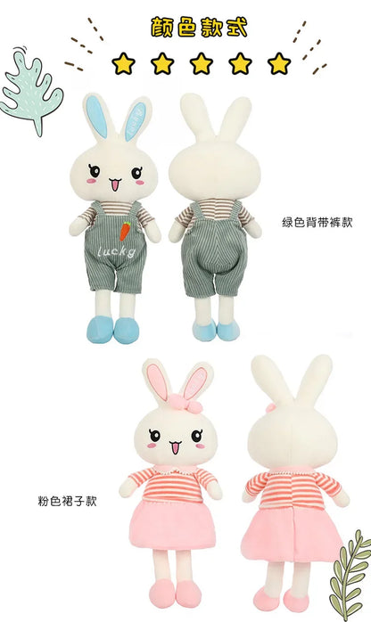 45-130cm Cute Long Legs Rabbit Plush Toy Stuffed Soft Animal Bunny Doll Baby Kids Toys Birthday Gift Christmas Present for Girl