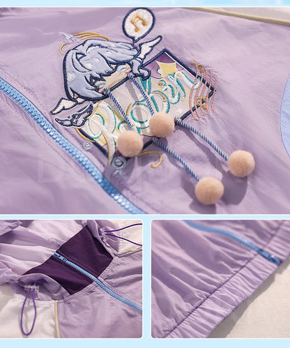 Aventurine Blade Robin Firefly Sparkle Feixiao Doujin Cosplay Costume Game Honkai: Star Rail DokiDoki-SR HSR Sunscreen Jacket