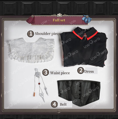 UWOWO Collab Series: Game Identity V Psychologist Ada Mesmer Cosplay Costume