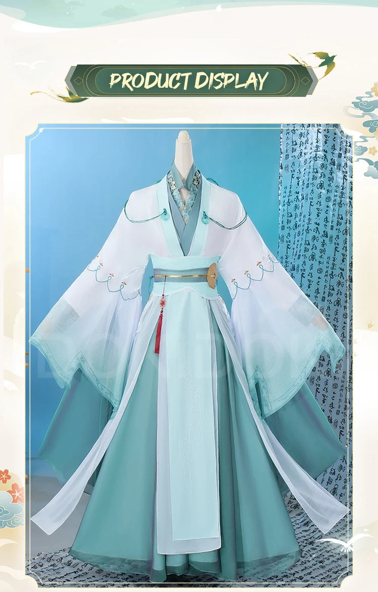 IN STOCK Shi Qingxuan Cosplay Costume Anime Tian Guan Ci Fu Cosplay DokiDoki-R Shiqingxuan Men Costume Shiqingxuan Women Version