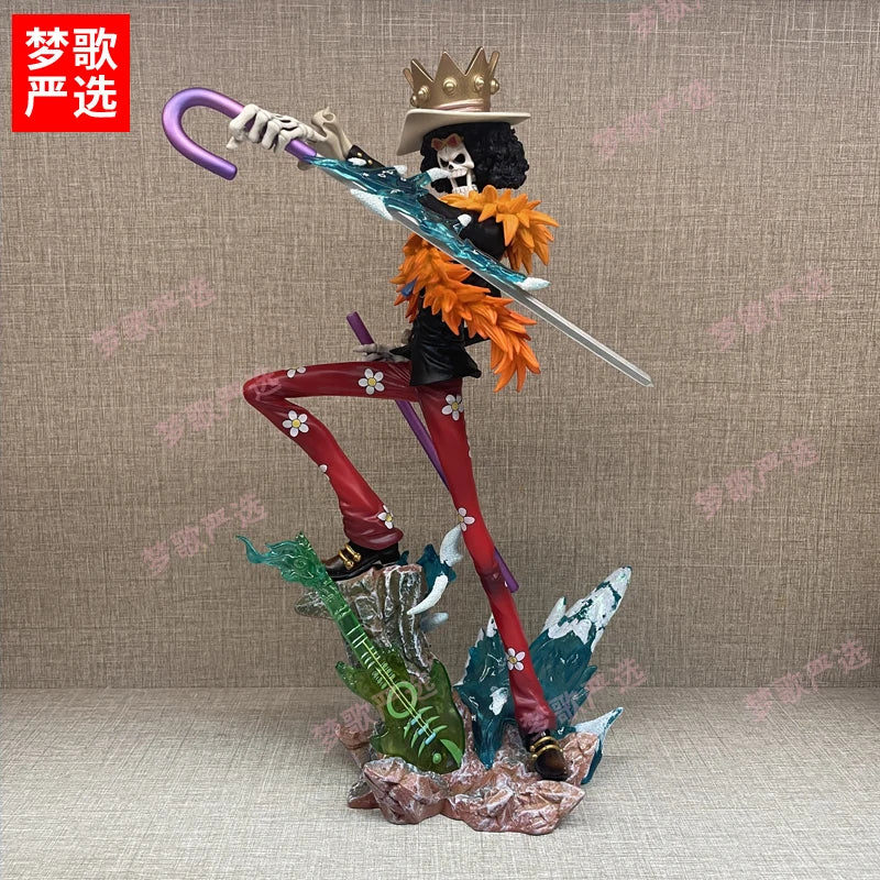 33cm One Piece Anime Figure Lx Burukku Two Years Later Figurines Trendy Table Decorations  Set Up Christmas Collection Toys Gift