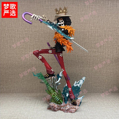 33cm One Piece Anime Figure Lx Burukku Two Years Later Figurines Trendy Table Decorations  Set Up Christmas Collection Toys Gift