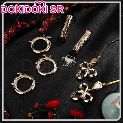 IN STOCK Changli Cosplay Costume Game Wuthering Waves DokiDoki-SR Women Costume Changli Cosplay Metal Accessories