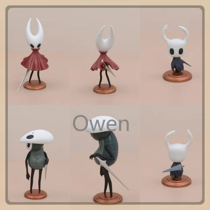 Cute Hornet Girl Action Game Hollow Knight:Silksong Figurine Quirrell Action Figures PVC Collection Decoration Model Toys Gifts
