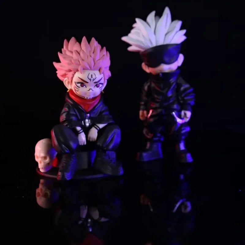 Jujutsu Kaisen Anime Figure 3 Style Satoru Gojo Action Figure Lord of the Curse Sukuna Figurine Collection Model Doll Toys Gifts