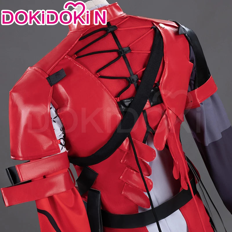 Scar Cosplay Costume Game Wuthering Waves Cosplay【S-2XL】DokiDoki-N Men Red Costume Scar Cosplay Plus Size