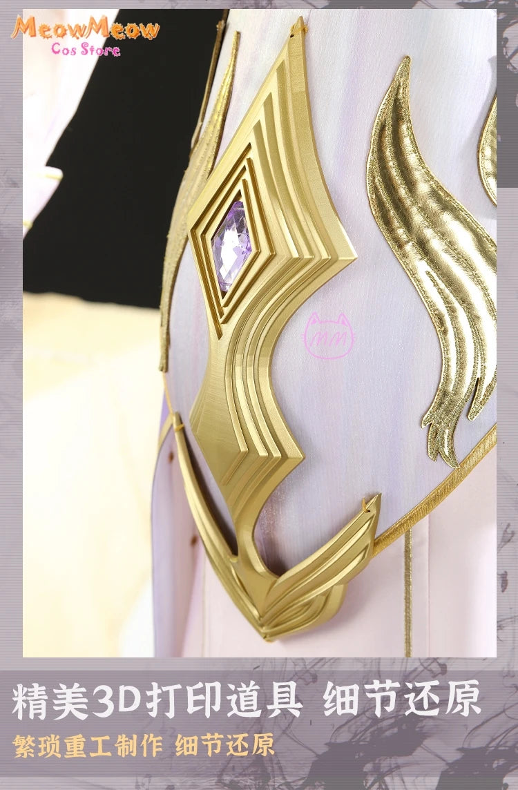 Soul Land Qian Renxue Cosplay Costume Set Polyester