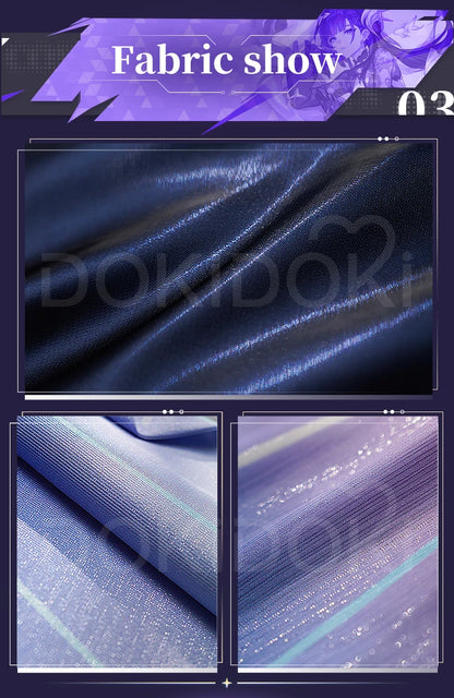 Hysilens Cosplay Costume Game Honkai: Star Rail DokiDoki-SR HSR Dress Hysilens Cosplay Halloween Costume