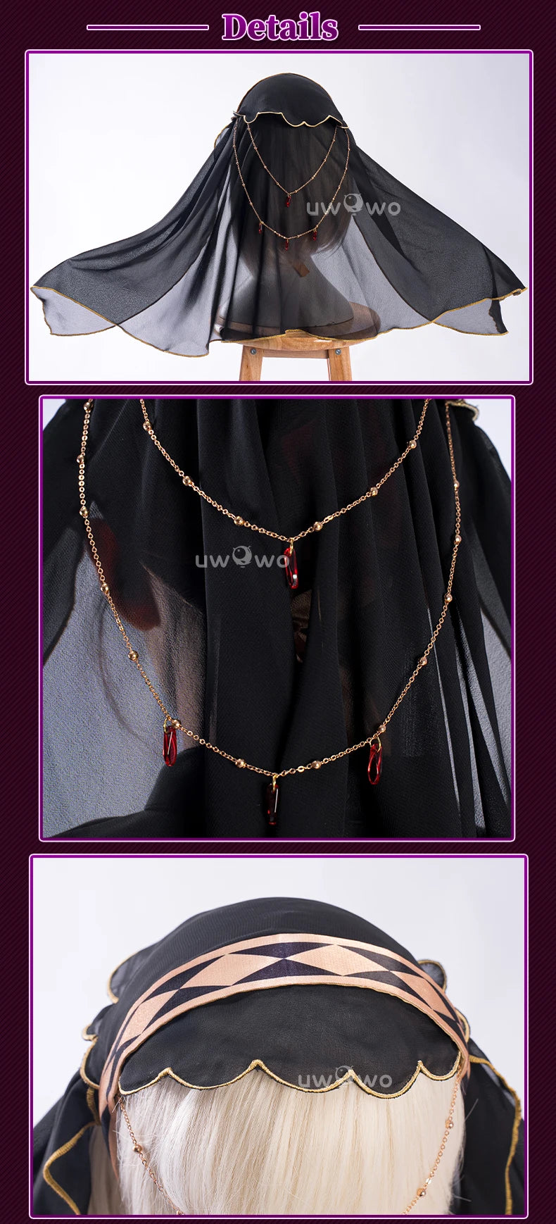 UWOWO Scathach Cosplay Game Fatee/Grandd Order Scathach Stage 3 Cosplay Costume Halloween Costume