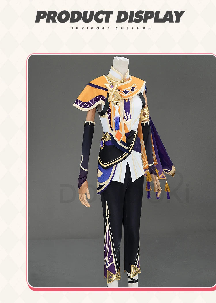 IN STOCK Sethos Cosplay Costume Game Genshin Impact【XS-3XL】DokiDoki-N Sumeru Sethos Cosplay Men Costume Plus Size