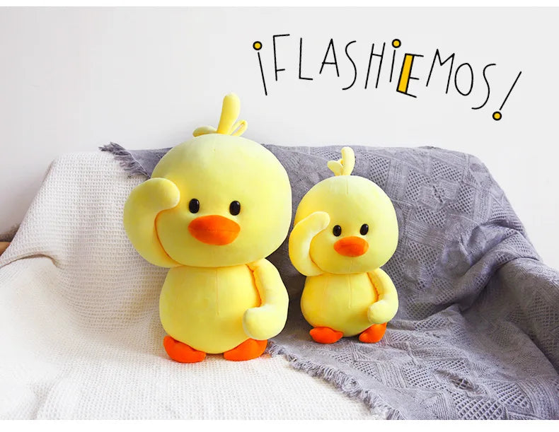 10-28cm Dancing duck Plush Soft Toys Ducks Doll Plush Toy Korean Netred Wearing Hyaluronic Acid Little Yellow Duck Doll Ducks