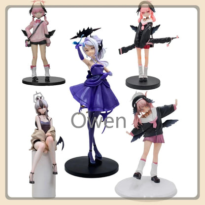 Anime Blue Archive Shimoe Koharu Figurine Sorasaki Hina Action Figures PVC Statue Collection Model Toys Birthday Gifts Cute Girl