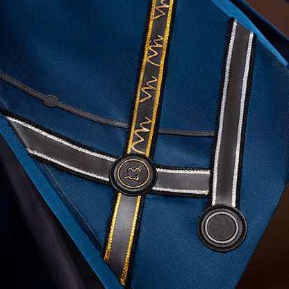 iCoser Honkai Star Rail Anaxa Cosplay Costume Wig Uniform Outfit Anaxagoras Grove of Epiphany Amphoreus Halloween for Women Men