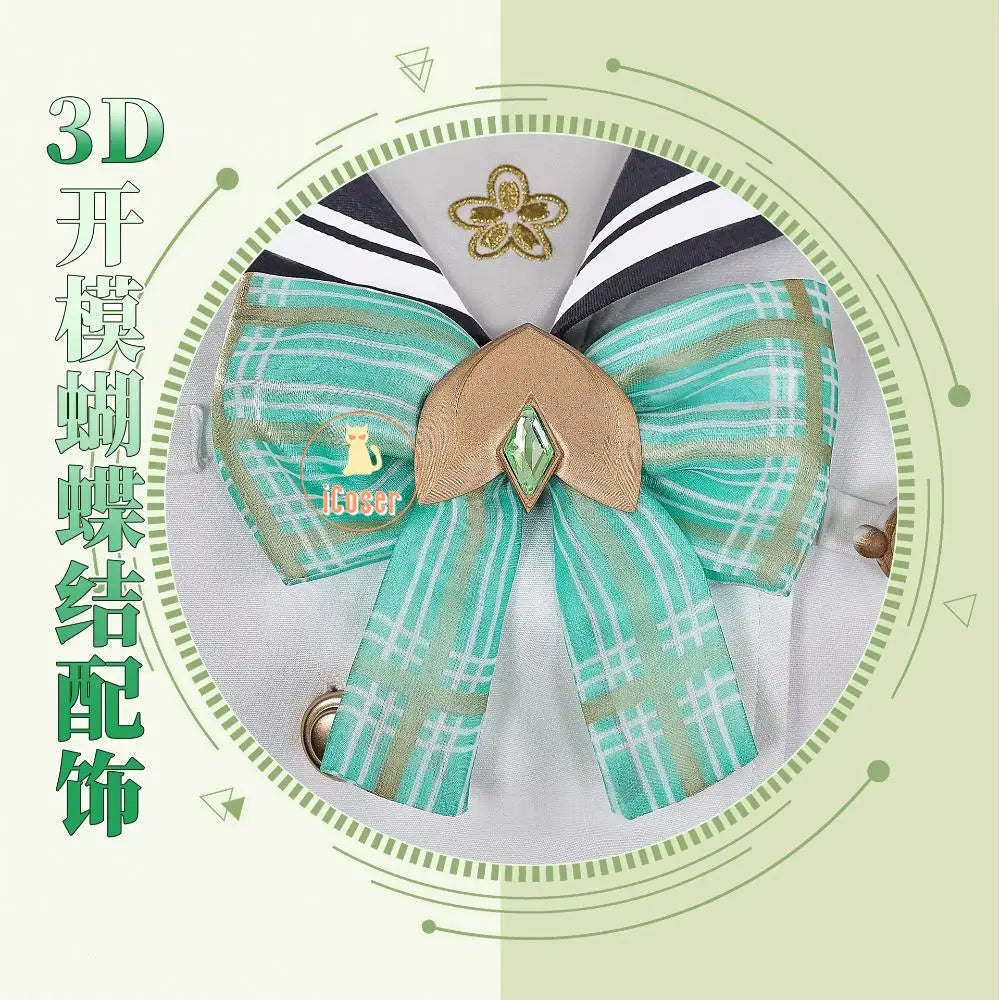 Honkai Star Rail Firefly Cosplay Costume Spring Missive Outfit JK Uniform Headwear Halloween Party Women Girls Carnival iCoser