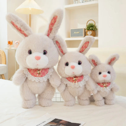 Rabbit Plush Toy Cartoon Stuffed Animal Toy and Hobby Plush Pillow Bed Sofa Back Cushion Kawaii Room Decor Kids Birthday Gift