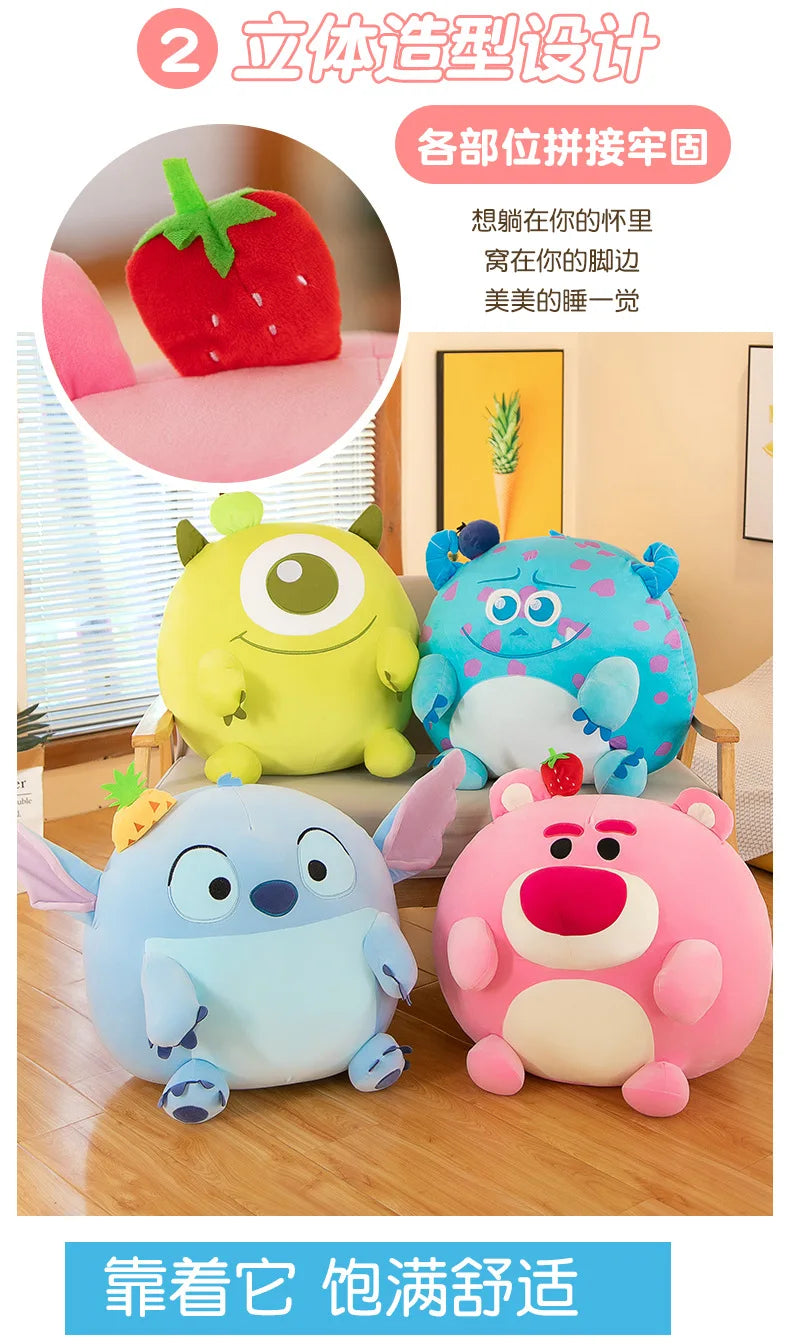 30/40/55cm Big Size Disney Alien Lotso Anime Plush Stuffed Doll Kawaii Room Decor Plush Children's Pillow Holiday Gift