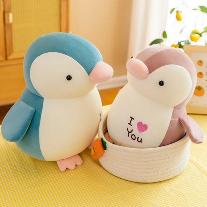 30cm Cute Soft Love Penguin Plush Toys Office Pillow Home Comfort Cushion Child Decor Christmas Gift Cotton Doll Stuffed Toys