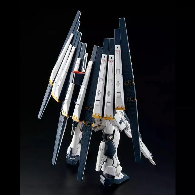 GAOGAO Model RX-93 V NU RG 1/144 Double Funnel Assembly Model Kit Toy Action Figures Plastic Model Kit Gift