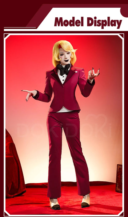 Charlie Morningstar Cosplay Costume Anime【S-3XL】DokiDoki-SR Red Uniform Charlie Morningstar Costume Plus SIze