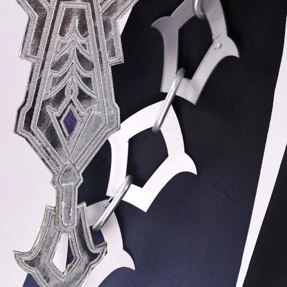 Kyryll Chudomirovich Flins Cosplay Costume Wig Genshin Impact Uniform Cloak Halloween Party for Women Men Role Play Outfit Props