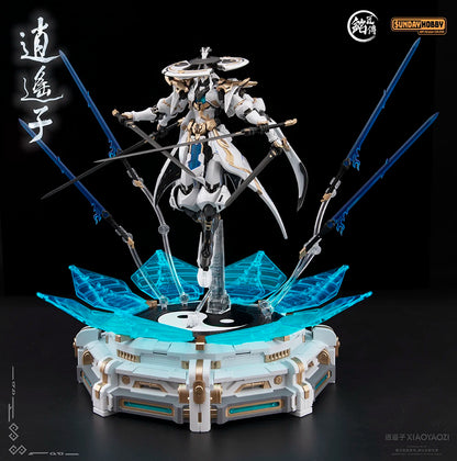 In Stock MJZ Model XIAO YAO ZI Toy XIAOYAOZI Assembly Model Kit Alloy Skeleton Action Figure Mecha Robot Gifts