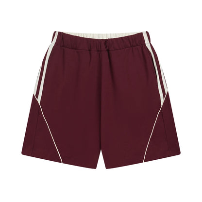 ZODF Fashion Men Summer 250gsm Patchwork Shorts Unisex High Street Loose Fit Quick Dry Sport Shorts Brand Streetwears HY1049