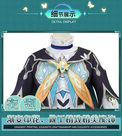 Honkai Star Rail Firefly Cosplay Costume Set Polyester