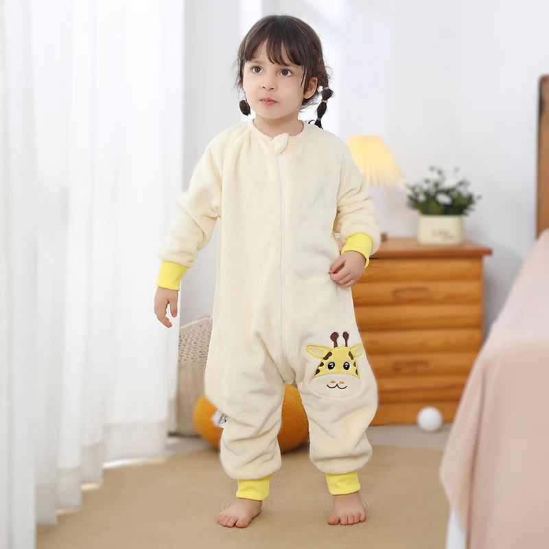 Baby Rompers Newborn Boy 6 to 9 12 18 Months Winter Warm Flannel Baby Girl Romper Toddler Kids Clothes One Piece Pajama Bodysuit