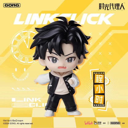 Link Click Season 2 Back In Time Series Cartoon Lu Guang Chen Xiaoshi Li Tianchen Li Tianxi Qiao Ling Figure Model Toy Kids Gift
