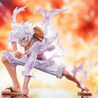 New One Piece Figure Nika Luffy Gear 2 Nika Luffy Devil Fruit Figurine Action Figures Pvc Statue Collection Model Doll Toys Gift