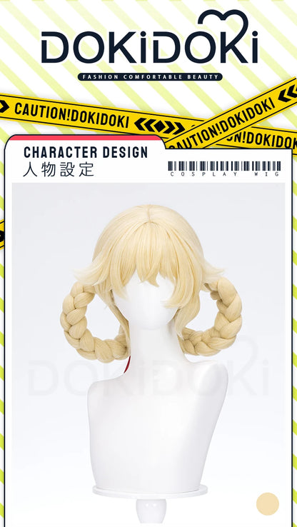 IN STOCK Ineffa Nefer Jahoda Flins Wig Game Genshin Impact DokiDoki Men Gradient Deying Hair Flins Cosplay Free Cap Halloween