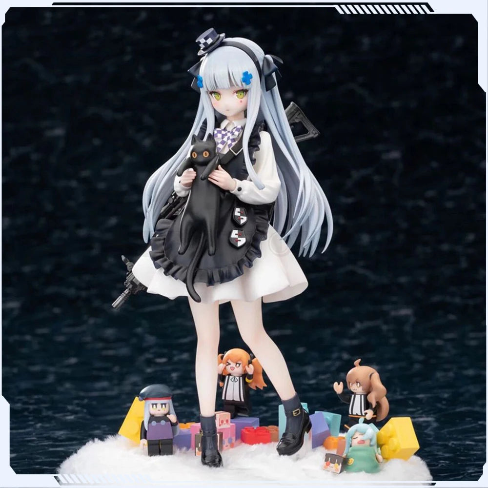 Girls Frontline Anime HK416 Black Cat's Gift Version Action Figure Cute Girl Figurine Collection Statue Model Ornament Toys Gift