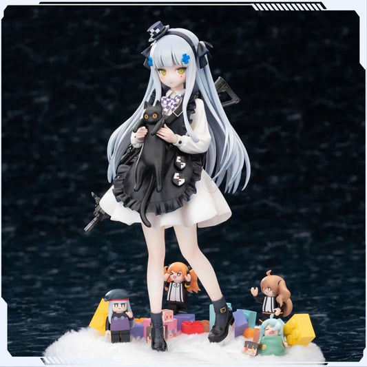 Girls Frontline Anime HK416 Black Cat's Gift Version Action Figure Cute Girl Figurine Collection Statue Model Ornament Toys Gift