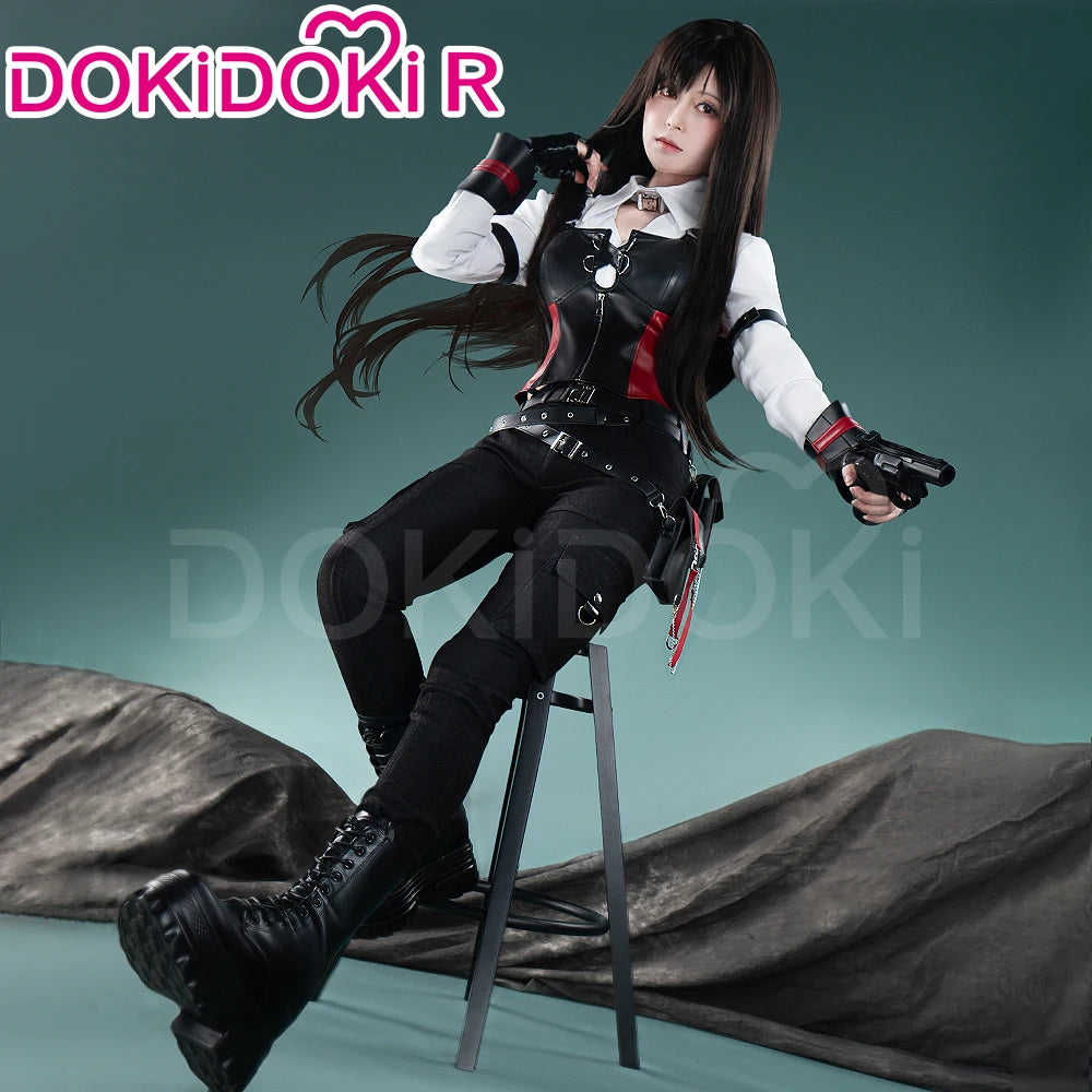 IN STOCK Heroine Cosplay Costume Game Love and Deepspace DokiDoki-R Hunter Uniform Sylus Xavier Rafayel Zayne Caleb
