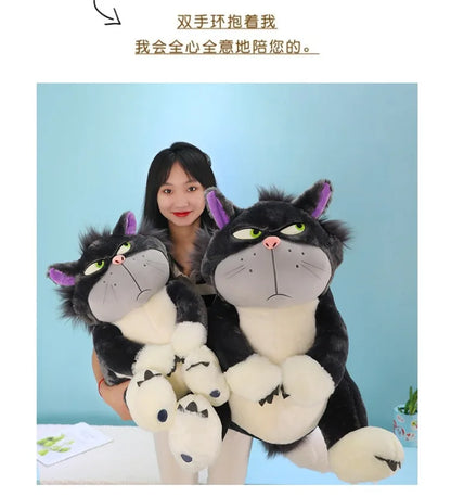 30-60cm Genuine Disney Lucifer Plush Toy Kawaii Stuffed Animal Plush Toys Japan Figaro Cinderella's Cat kids girl Birthday Gifts