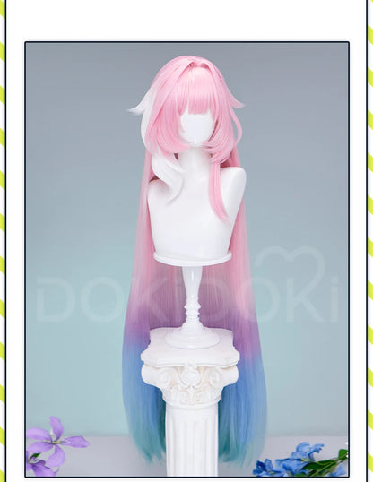 IN STOCK Evernight Cyrene Dan Heng Wig Game Honkai: Star Rail DokiDoki Dan Heng Permansor Terrae Horns Cyrene 120cm Wig