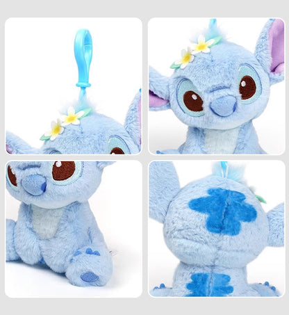 Disney Stitch Angel Toy Story Kawaii Plush Doll Cartoon Anime Stuffed Toy Keychain Pendant Toys Birthday Gift For Kids Boys Girl